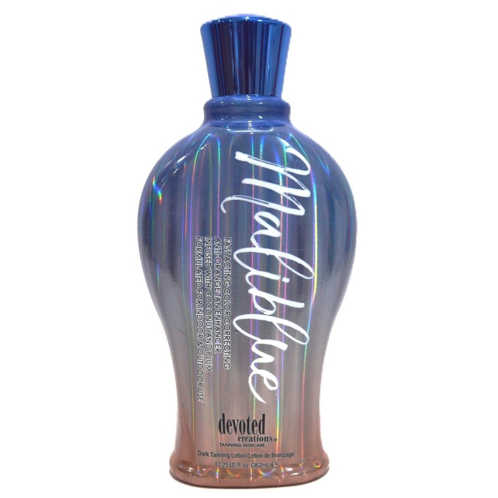 Devoted Creations Maliblue Fast Acting Color Correcting Tanning Lotion 12.25oz
